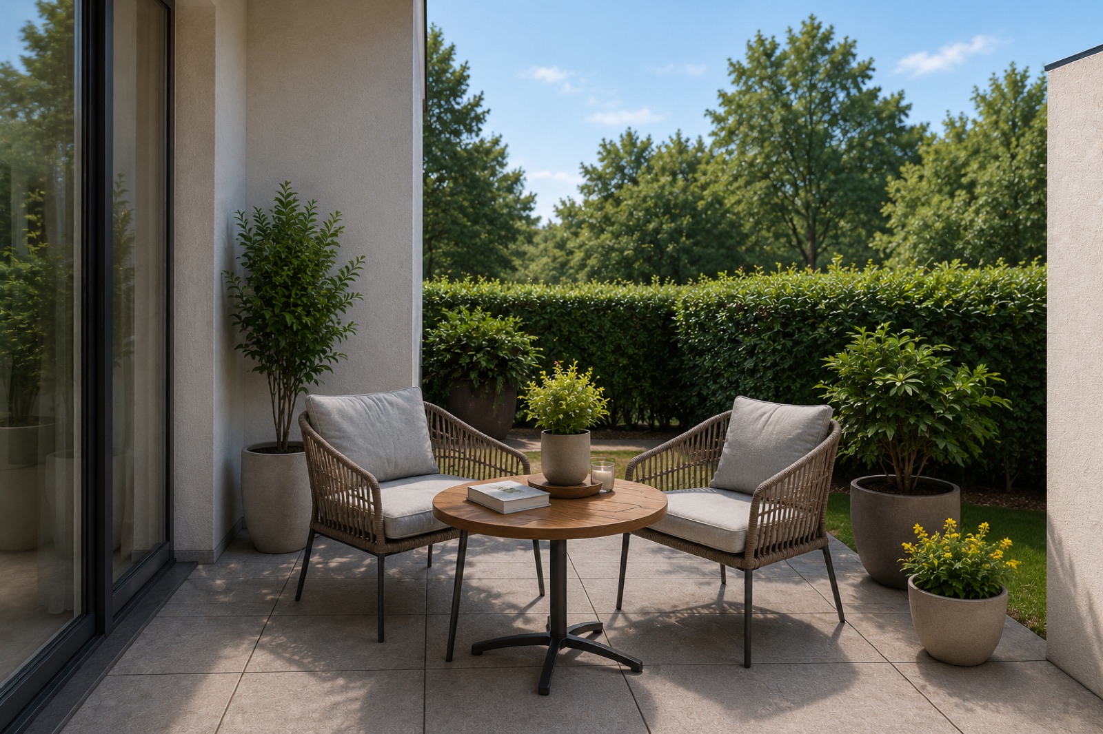 Garten und Terrasse